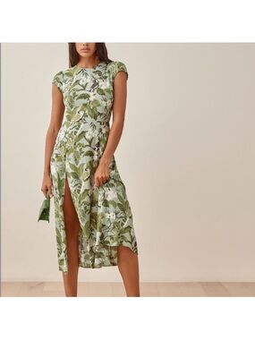 NWOT Reformation Gavin Dress in Tropical Size 2